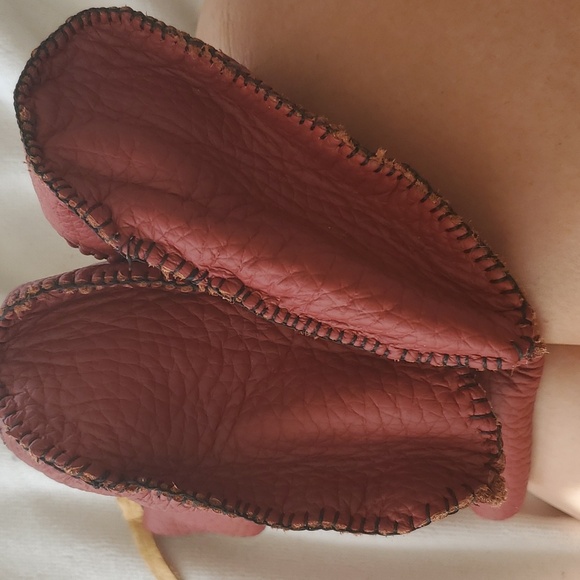 (3 For $20) Hand made baby booties - Picture 5 of 7